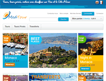 Tablet Screenshot of med-tour.com